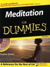 Cover art for Meditation For Dummies (Book and CD edition)