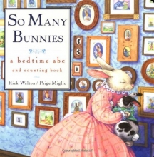 Cover art for So Many Bunnies Board Book: A Bedtime ABC and Counting Book