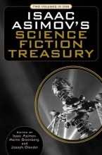Cover art for Isaac Asimov's Science Fiction Treasury