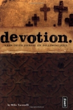 Cover art for Devotion: A Raw-Truth Journal on Following Jesus (invert)