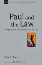 Cover art for Paul and the Law: Keeping the Commandments of God (New Studies in Biblical Theology)
