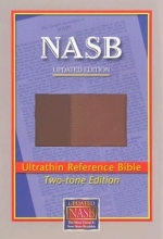 Cover art for NASB Ultrathin Reference Bible (Brown/Light Brown, Leathertex Two-Tones)