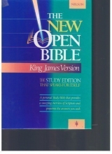 Cover art for Holy Bible: The New Open Bible, Study Edition, King James Version, Dusty Rose Bonded Leather