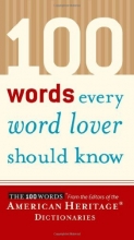 Cover art for 100 Words Every Word Lover Should Know