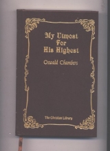 Cover art for My Utmost For His Hightest