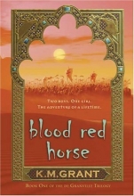 Cover art for Blood Red Horse: Book One of the de Granville Trilogy
