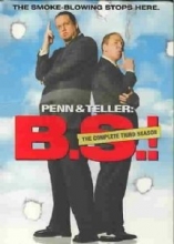 Cover art for PENN & TELLER:BULLSHIT SEASON 3 - DVD Movie