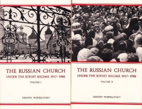 Cover art for The Russian Church Under the Soviet Regime 1917-1982 [Two Volume Set]