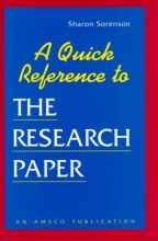 Cover art for A Quick Reference to The Research Paper