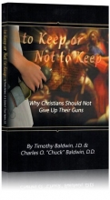 Cover art for To Keep or Not to Keep Why Christians Should Not Give up Their Guns