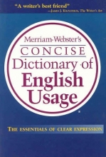 Cover art for Merriam-Webster's Concise Dictionary of English Usage