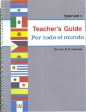 Cover art for A Beka Por Todo El Mundo Spanish 1 Teacher's Guide