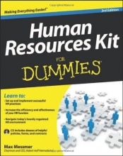 Cover art for Human Resources Kit For Dummies