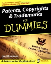 Cover art for Patents, Copyrights & Trademarks For Dummies