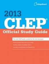 Cover art for CLEP Official Study Guide 2013