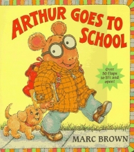 Cover art for Arthur Goes to School (Great Big Board Book)