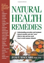Cover art for Natural Health Remedies: An A-Z Family Guide