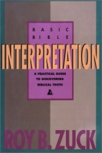 Cover art for Basic Bible Interpretation