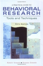 Cover art for A Practical Guide to Behavioral Research: Tools and Techniques