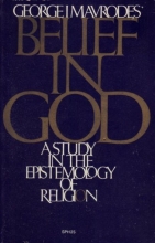 Cover art for Belief in God;: A study in the epistemology of religion (Studies in philosophy)