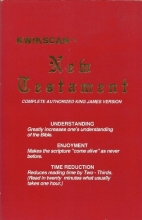 Cover art for KWIKSCAN New Testament: Complete Authorized King James Version
