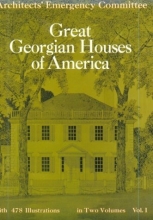 Cover art for Great Georgian Houses of America, Vol. 1