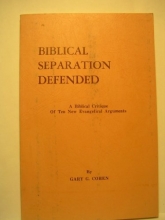 Cover art for Biblical Separation Defended
