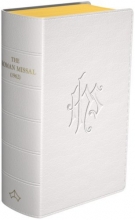 Cover art for Daily Missal 1962, Flexible cover, White colour (English and Latin Edition)