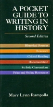 Cover art for Pocket Guide to Writing History