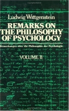 Cover art for Remarks on the Philosophy of Psychology, Volume 2
