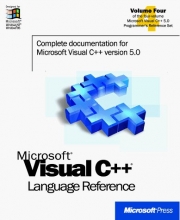 Cover art for Microsoft Visual C++ Language Reference, Part 4 (Microsoft Visual C++ 5.0 Programmer's Reference Set, Vol 4)