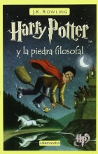 Cover art for Harry Potter y la piedra filosofal