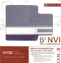 Cover art for NVI Biblia' dos tonos, morado (Spanish Edition)