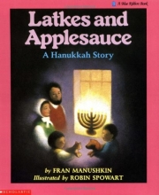 Cover art for Latkes And Applesauce: A Hanukkah Story