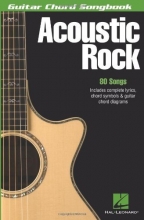 Cover art for Acoustic Rock: Guitar Chord Songbook (6 inch. x 9 inch.)