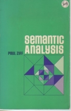 Cover art for Semantic Analysis