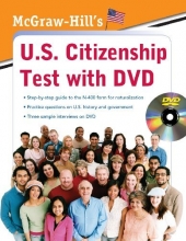 Cover art for McGraw-Hill's U.S. Citizenship Test with DVD
