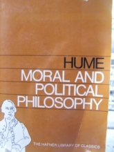 Cover art for Hume's Moral and Political Philosophy