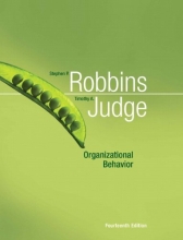 Cover art for Organizational Behavior (14th Edition)