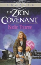 Cover art for The Zion Covenant, Books 1-6 in case; Vienna Prelude/Prague Counterpoint/Munich Signature/Jerusalem Interlude/Danzig Passage/Warsaw Requiem