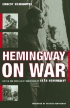 Cover art for Hemingway on War