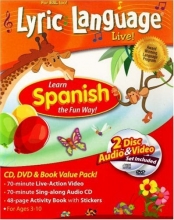 Cover art for Lyric Language Live!: Learn Spanish the Fun Way! (Spanish Edition)