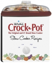 Cover art for Rival Crock Pot Slow Cooker Recipes (Shaped Board Book)