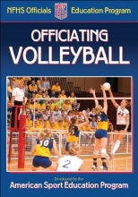 Cover art for Officiating Volleyball (NFHS Officials Education Program)