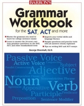 Cover art for Grammar Workbook for the SAT, ACT, and More