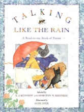 Cover art for Talking Like the Rain: A Read-to-Me Book of Poems