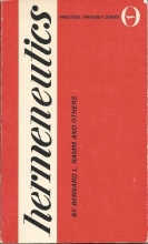 Cover art for Hermeneutics, (Practical theology series)