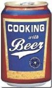 Cover art for Cooking With Beer: For Premium Quality Food Prepared With Beer (Shaped Cookbook)