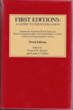 Cover art for First Editions: A Guide to Identification