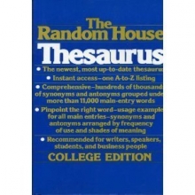 Cover art for The Random House Thesaurus